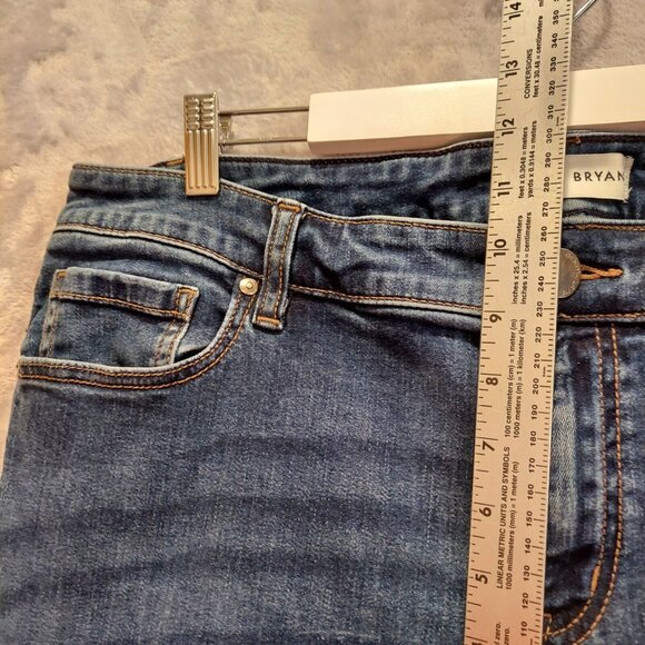 Lane Bryant Womens Size 18 37x30 Flex Magic Waist Mid Rise Straight Denim Jeans - Picture 7 of 15